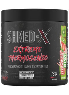 اشتري SHRED-X EXTREME THERMOGENIC POWDER 300G STRAWBERRY KIWI 30 SERVINGS في الامارات