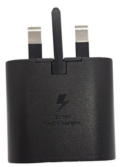 Buy 25W Super Fast Charger for Galaxy S24, S23, S22, S22Ultra, S22+, S21, S20, A32, A33, A53, A73, USB C Super Fast Charger Plug in UAE