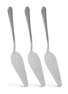 اشتري 3-Piece Cake Server 25cm, Cutlery Set Stainless Steel, Flavia Series في الامارات