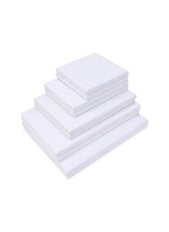 اشتري White Blank Canvas Panel Boards Drawing Panel Stretched Canvas Boards Creative Drawing Board For Painting Acrylic Oil Wet Or Dry Art في مصر