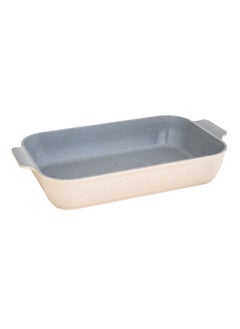 Buy Lahoya Granite Oven Tray 31 cm Beige Color in Saudi Arabia