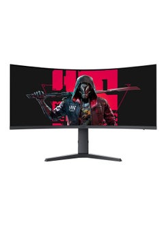 Buy 34-Inch VA WQHD Curved Gaming Monitor, 165Hz Refresh Rate, 21:9 Aspect Ratio, 1ms Refresh Rate, FreeSync/G-Sync Technology, VESA Compatible, DP1.2/DP1.4, Black | 34E6UC in UAE