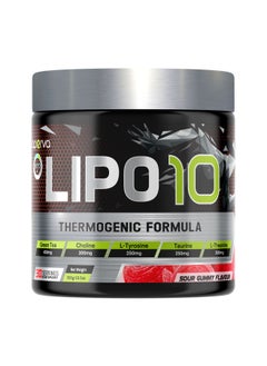 Buy Laperva Lipo10 -Thermogenic Formula for Muscle Building and Fat Burning- Sour Gummy Flavor -   Boosts Testosterone - Keto Friendly - Enhanced Endurance and Vitality - Antioxidant Support -30 Servings in Saudi Arabia