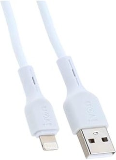 اشتري Ivon kx2096 usb charge and data cable for iphone phone - white في مصر