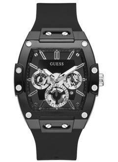 Buy Guess Black Rubber Watch For Men GW0203G in Saudi Arabia