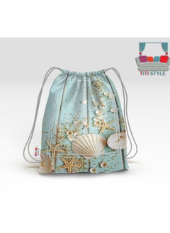 Buy beach drawstring bag multicolor waterproof in Egypt