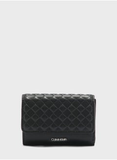 Buy Quilted Small Trifold Wallet in Saudi Arabia