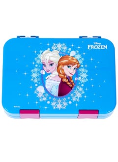 اشتري Disney Frozen Elsa Anna 6 , 4 Compartment Convertible Bento Tritan Lunch Box - Blue في الامارات