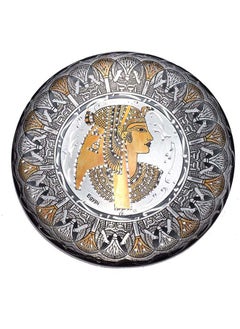 اشتري immatgar pharaonic Decorative plate ancient Egyptian souvenirs gifts from Egypt Collectible Pharaoh (shape4 - 19 CM) في مصر