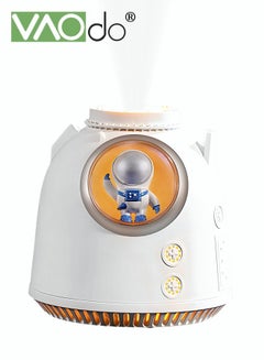 اشتري Astronaut Humidifier USB Charging Fine Spray Silent Work 2-color Adjustable Light Humidifier في السعودية