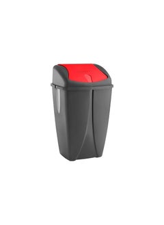 Buy Sharp gray trash can, 10 liters, Max 803765 in Egypt