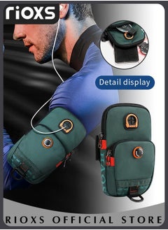 Buy Running Arm Band Bag 10*2*18cm/3.9*0.8*7.1inch Phone Holder Arm Bands for Men Women Fits All Kinds of Mobile Phones Use it for Running, Walking, Hiking & Biking in UAE