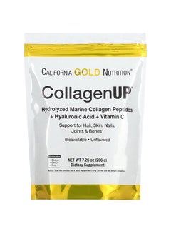 Buy Collagen Peptides Powder with Hyaluronic Acid,  Healthy Hair, Skin, Nails, Joints and Bones in UAE