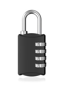 Buy Combination Padlock Outdoor Weatherproof Padlocks Outdoor Heavy Duty Small Padlock Locker with Code Lock for Travel Bags Gym School Home Garage Locker Bike Lock in Saudi Arabia