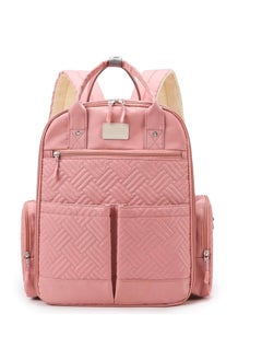 Buy Stylish Pink Large Capacity Baby Travel Bag for Mums in UAE