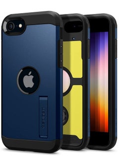 اشتري Tough Armor Case Cover for iPhone SE 3 (2022) / iPhone SE (2020) with Extreme Impact Foam - Navy Blue في الامارات