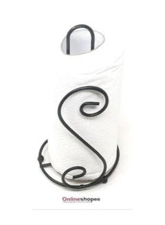 اشتري Wrought Iron Hierro Kitchen & Toilet Tissue Roll Dispenser Napkin Holder في الامارات