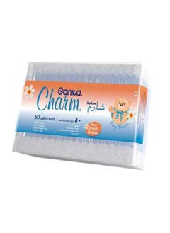 اشتري Sanita Charm Cotton Buds White 50 PCS في الامارات