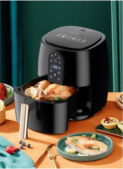 Buy Electric Healthy  Multifunction Air Fryer With Rapid Hot Air Circulation For Frying, Grilling, Roasting, and Baking 6.0 L 1350.0 W  Black. in Saudi Arabia