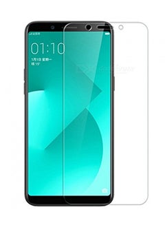Buy Tempered Glass Screen protector For Oppo A83 Clear in UAE
