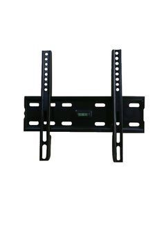 Buy Fixed Slim Tilting TV Wall Mount Low Profile Bracket For 17-50 Inches TV Universal VESA Compatibility Up To 300 X 300mm Weight Capacity 40 Kg in Saudi Arabia