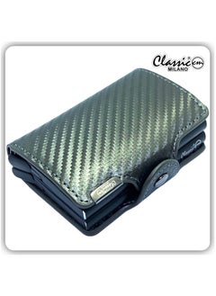 Buy Classic Milano Wallet for men Premium Quality PU Mens Wallet Auto Cardholder (Grey) by Milano Leather. in UAE