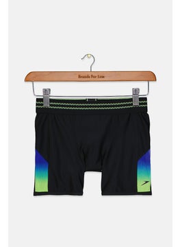 اشتري Men Colorblocked Swimming Trunks, Black Combo في السعودية