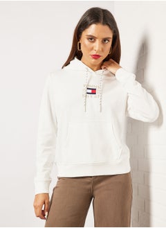 Buy Logo Embroidery Hoodie in UAE