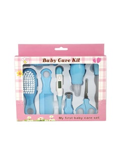 اشتري Rahalife 8pc Baby Care Kit Baby Grooming Kit Newborn Healthcare Essentials Portable Nursery Toiletry Stuff في الامارات
