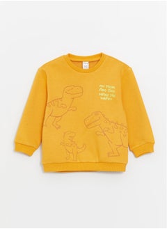 Buy Crew Neck Long Sleeve Printed Baby Boy Sweatshirt in Egypt