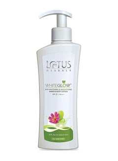 Buy Lotus Herbals Whiteglow Skin Whitening & Brightening Hand & Body Lotion Spf-25 Pa+++ in UAE