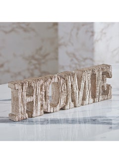 اشتري Rabaque Polyresin Home Decorative Accent 30 x 9 x 3 cm في الامارات