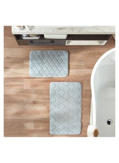 Buy Baroque 2-Piece Bathmat Set. in Saudi Arabia