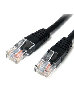 اشتري Cat5E Ethernet Cable 1 Ft Black Patch Cable Molded Cat5E Cable Short Network Cable Ethernet Cord Cat 5E Cable 1Ft M45Patch1Bk في السعودية