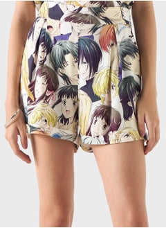 Buy Anime Printed Shorts in Saudi Arabia