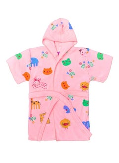 اشتري Swimming Bath Gown For Kids Bath Gown For Baby Boys Baby Girls ; Swimming Gown For Kids (Bunny Hood Pink 6 Months2 Years(Small)) في الامارات