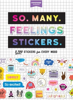 اشتري So. Many. Feelings Stickers. : 2,700 Stickers for Every Mood في السعودية