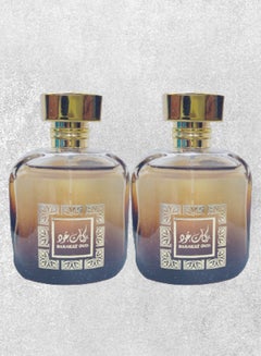 Buy 2 Pieces Barakat Oud Perfume 100 Ml EDP in Saudi Arabia