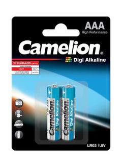 Buy Camelion LR 03 AAA Micro Digi Alkaline Battery (Pack of 2) in Egypt
