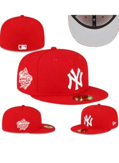 Buy Hip Hop Fashion Baseball League Adjustable Flat Tongue Baseball Hat in UAE