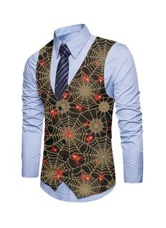 Buy New Fashionable Personalized Printed Men's Suit Vest in Saudi Arabia