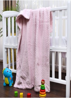 Buy Mora Lecoco Baby Blanket, Model L41 - Color: Pink- Size: 80×110 cm - Weight: 960 grams - Country of Origin: Spain. in Egypt