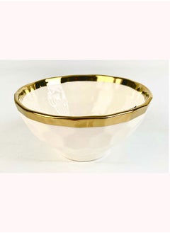 اشتري Altin Cereal Bowl D14cm- White & Gold في الامارات