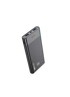 Buy IQ TOUCH Iboost 10 Pd 10000Mah Power Bank Ultra Slim, 22.5W Fast Charge With Pd, Black in UAE