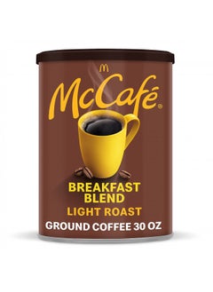 اشتري McCafe Breakfast Blend Light Roast Ground Coffee (30 Ounce Canister) في الامارات