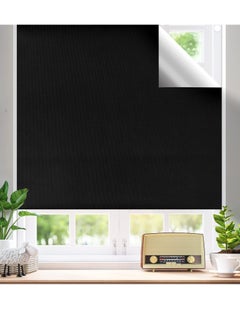 Buy Blackout Blind, Portable Blackout Blinds Stick On Window No Drill, Blackout Material Blinds Blackout Curtains for Bedroom Nursery Loft Travel RV Car 100x145cm in UAE