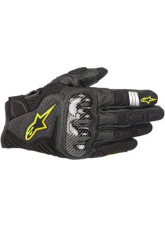 اشتري Smx-1 Air V2 3570518155-Xxl Motorcycle Gloves Black Yellow Fluo Xxl في الامارات