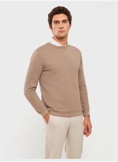 Buy Essential Crew Neck Sweatshirt in Saudi Arabia