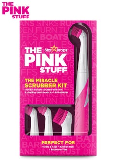 Buy Stardrops - The Pink Stuff - The Miracle Scrubber Kit - 4 Cleaning Brush Heads in Saudi Arabia