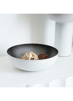 Buy Zoldyck Decor Bowl D25x7.5cm - Grey in UAE